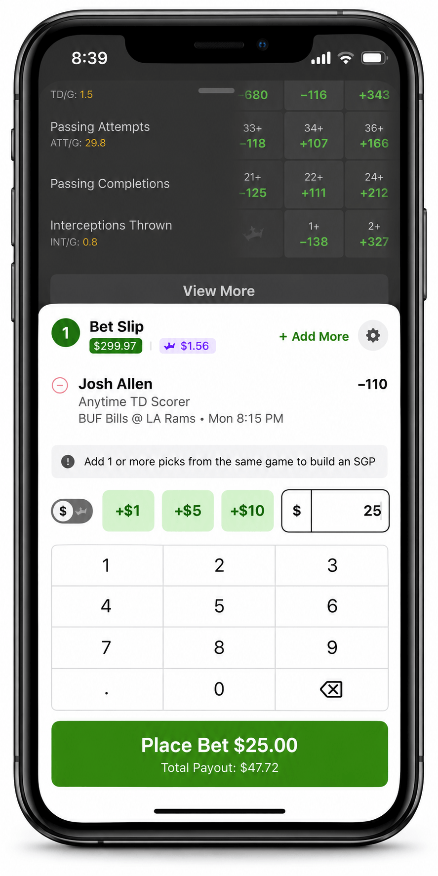 DraftKings NFL